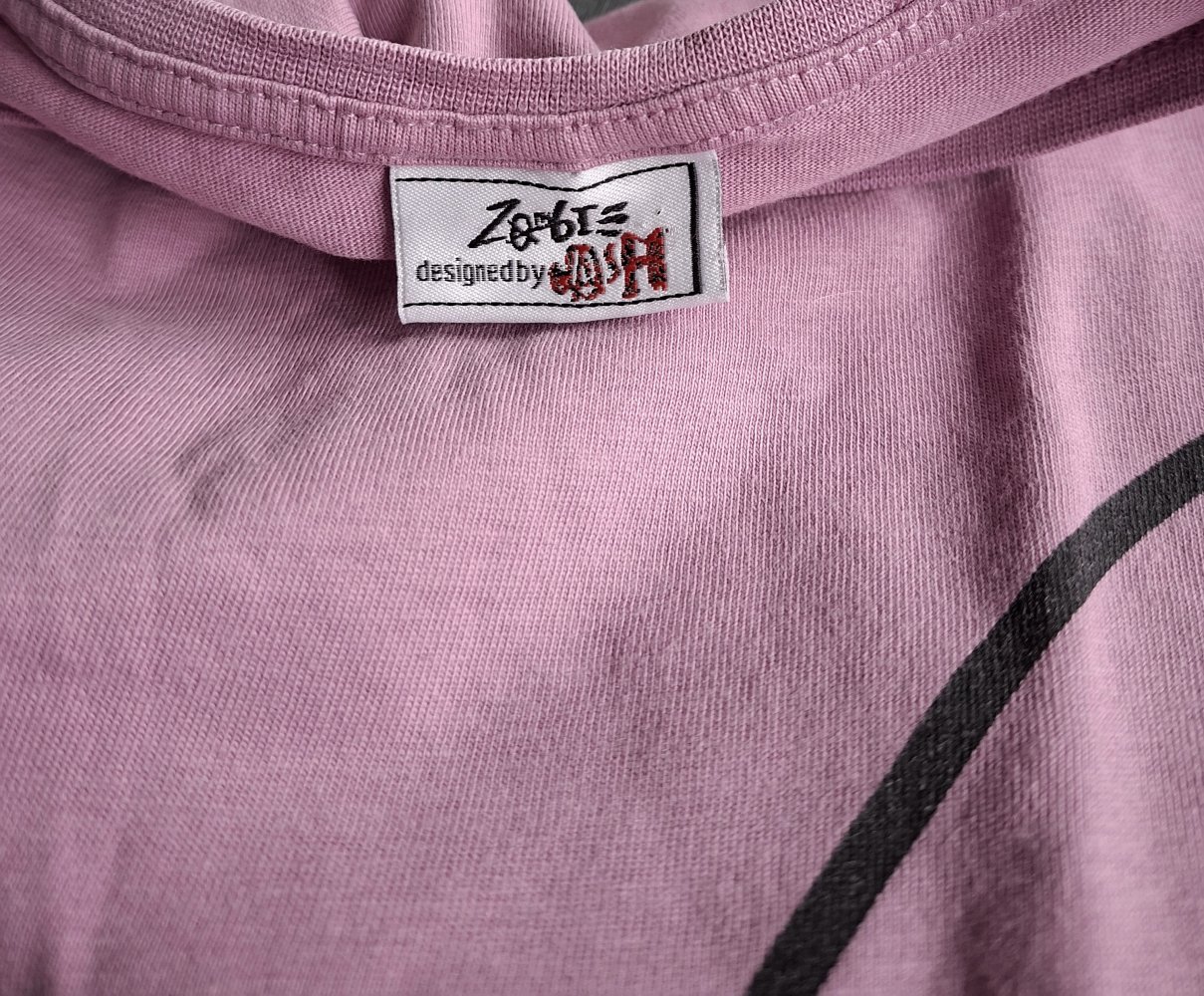 T-Shirt mit Reißverschluss unisex 