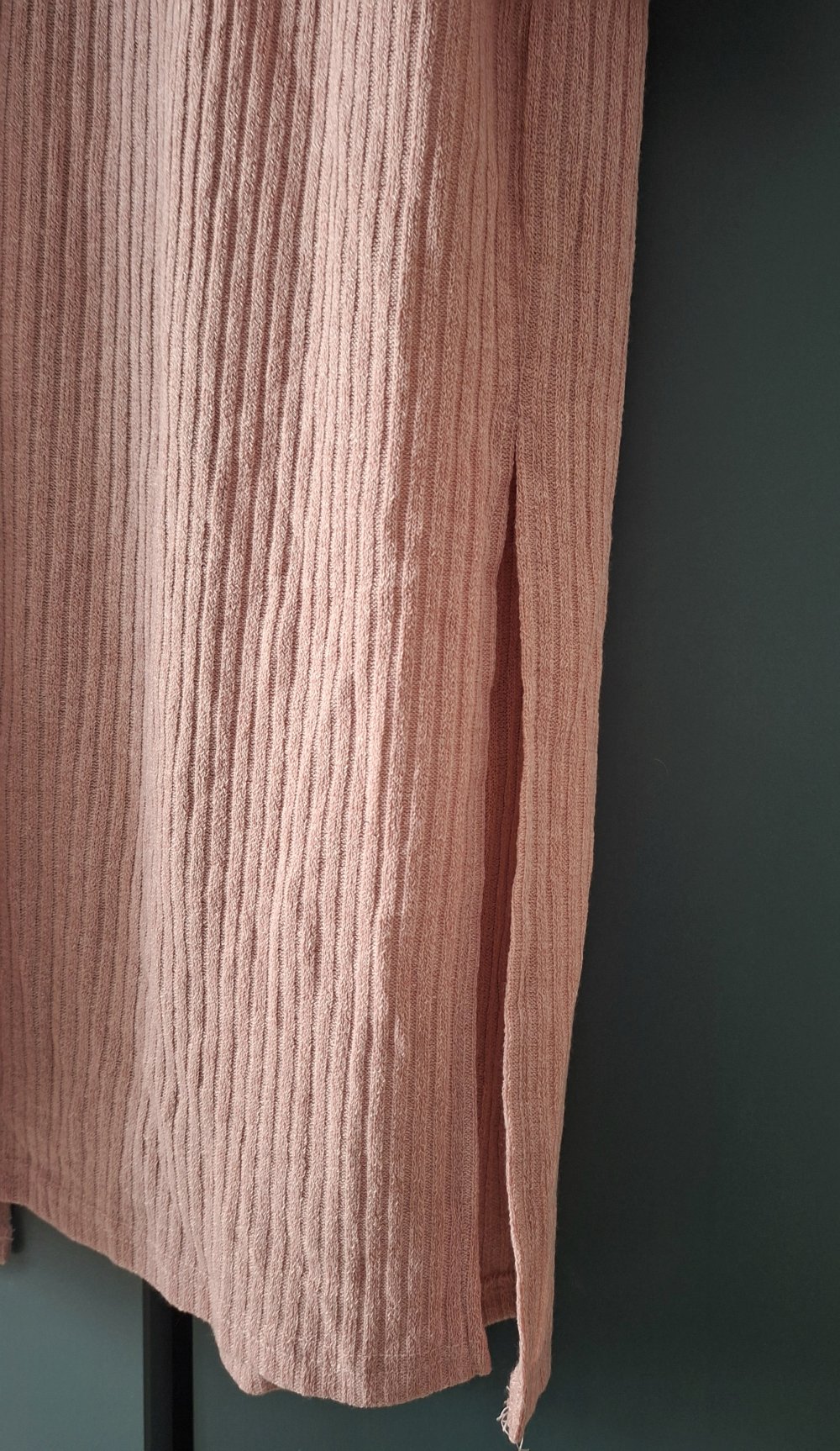 Strickmantel altrosa