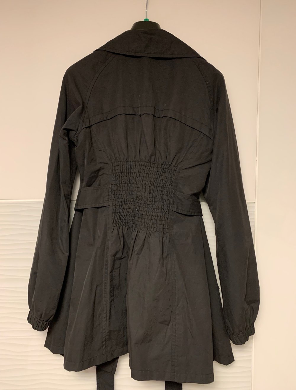 Trenchcoat schwarz Gr.38