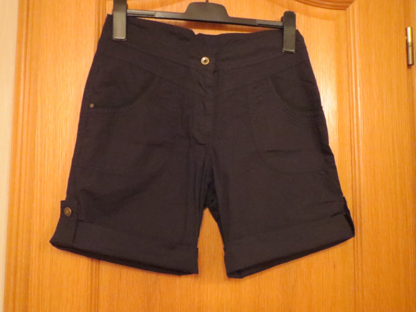 Hose, Gr.36/S, Shorts, schwarz