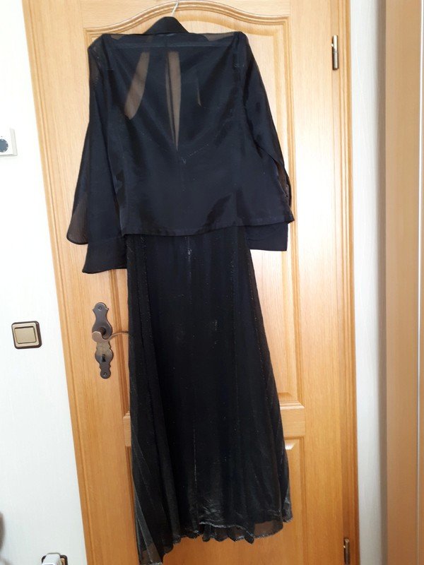 Kleid mit Chiffon Blazer, Gr.36/38, Abendkleid
