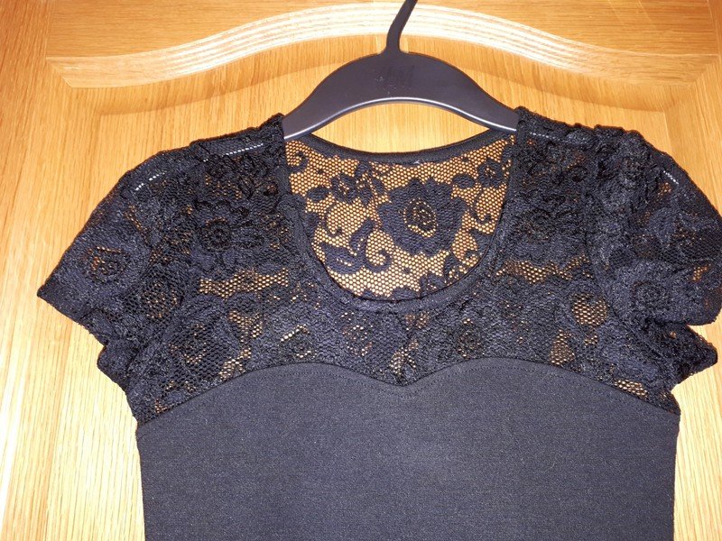 Kleid, Gr.S-XS, schwarz, schick