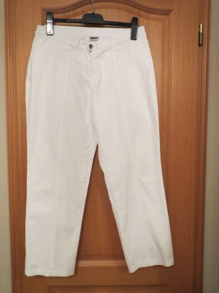 Hose, Jeans, Gr.44/L, weiß