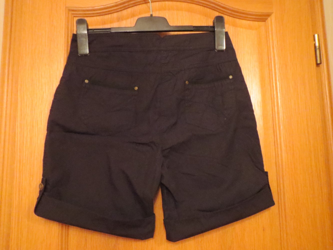 Hose, Gr.36/S, Shorts, schwarz