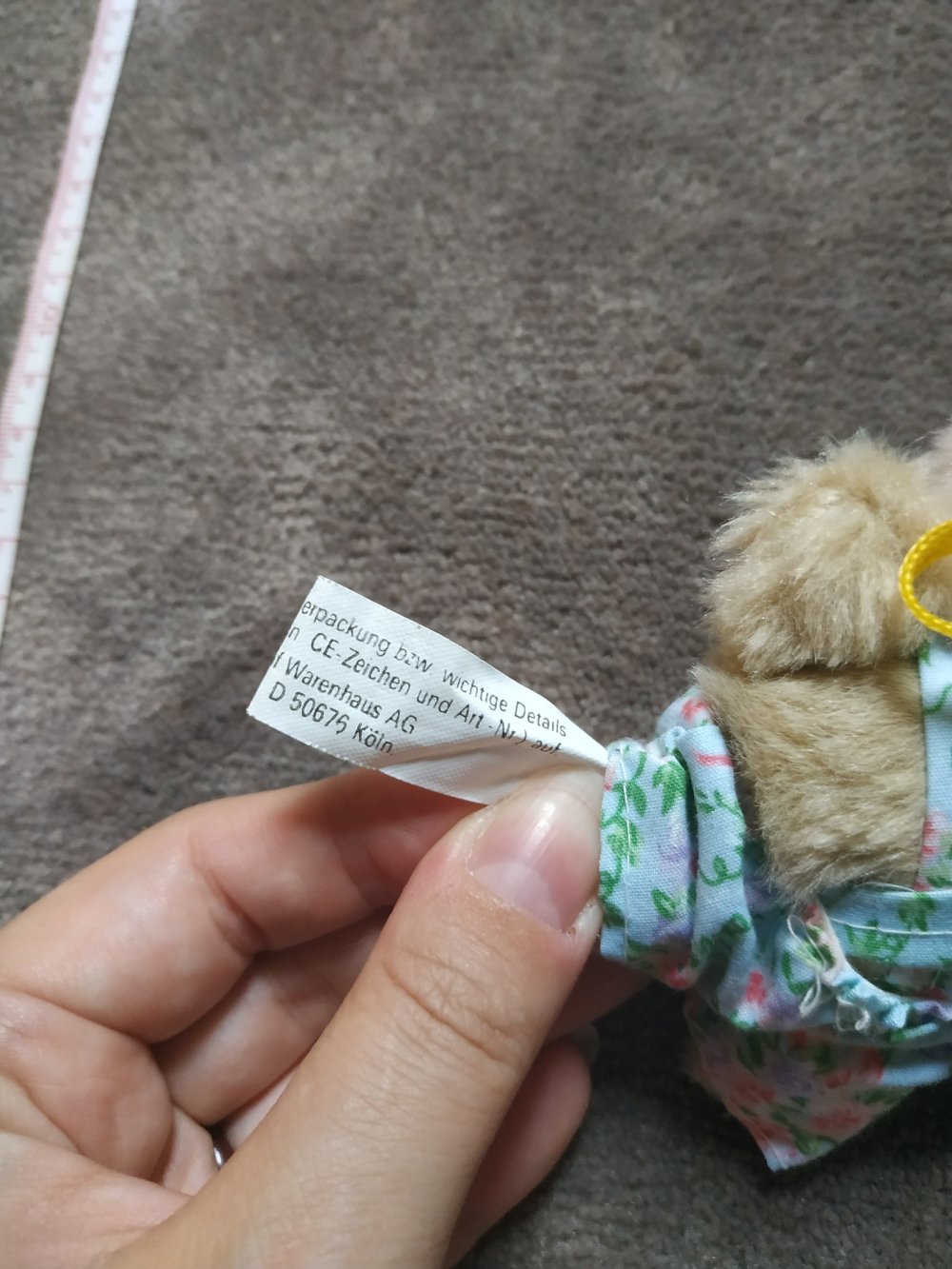 Süßer kleiner Vintage Hase Anhänger Schlüsselanhänger
