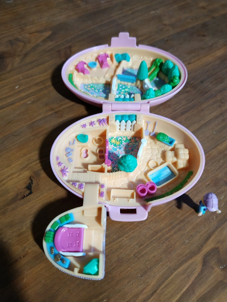 Polly Pocket Shetland Pony Stable 1995 Sammlerstück