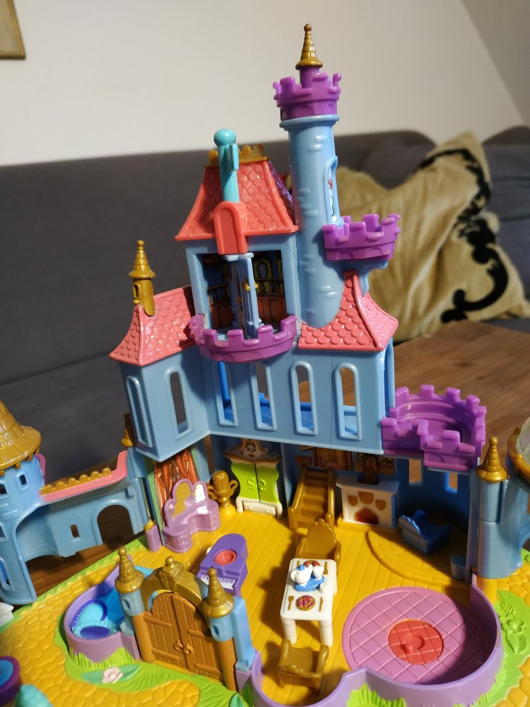 Polly Pocket Die Schöne und das Biest Sammlerstück 1997