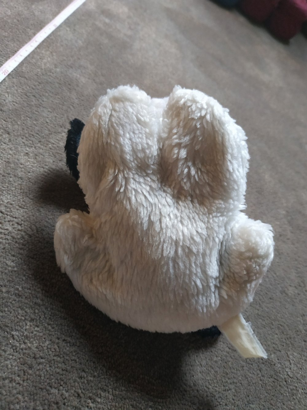 Vintage Hund Kuscheltier Plüschtier Stofftier