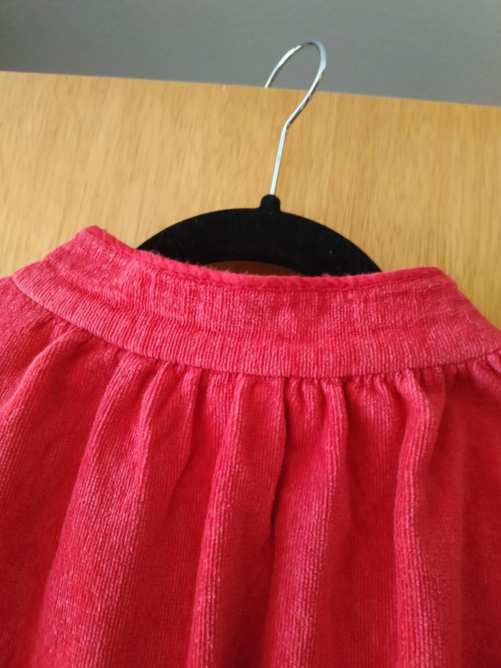 Vintage Triumph 60s 60er Jahre Frottee Bademantel Hausmantel Magenta