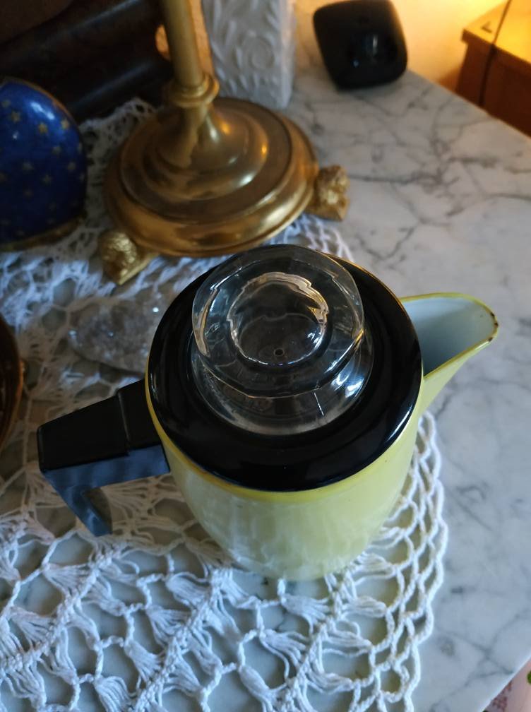 True Vintage Kaffee Kanne Perkolator 50s 60s 50er 60er