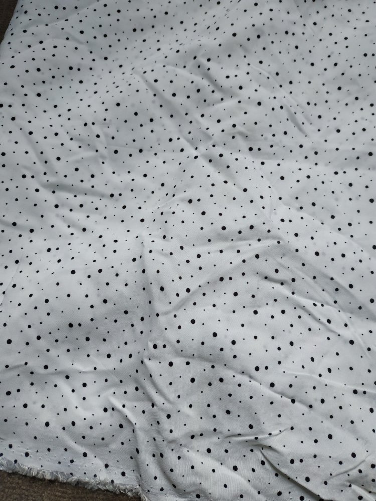 Meterware Polka Dots Stoff Handarbeit Nähen