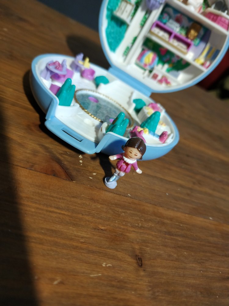Polly Pocket Skating Party 1992 Sammlerstück