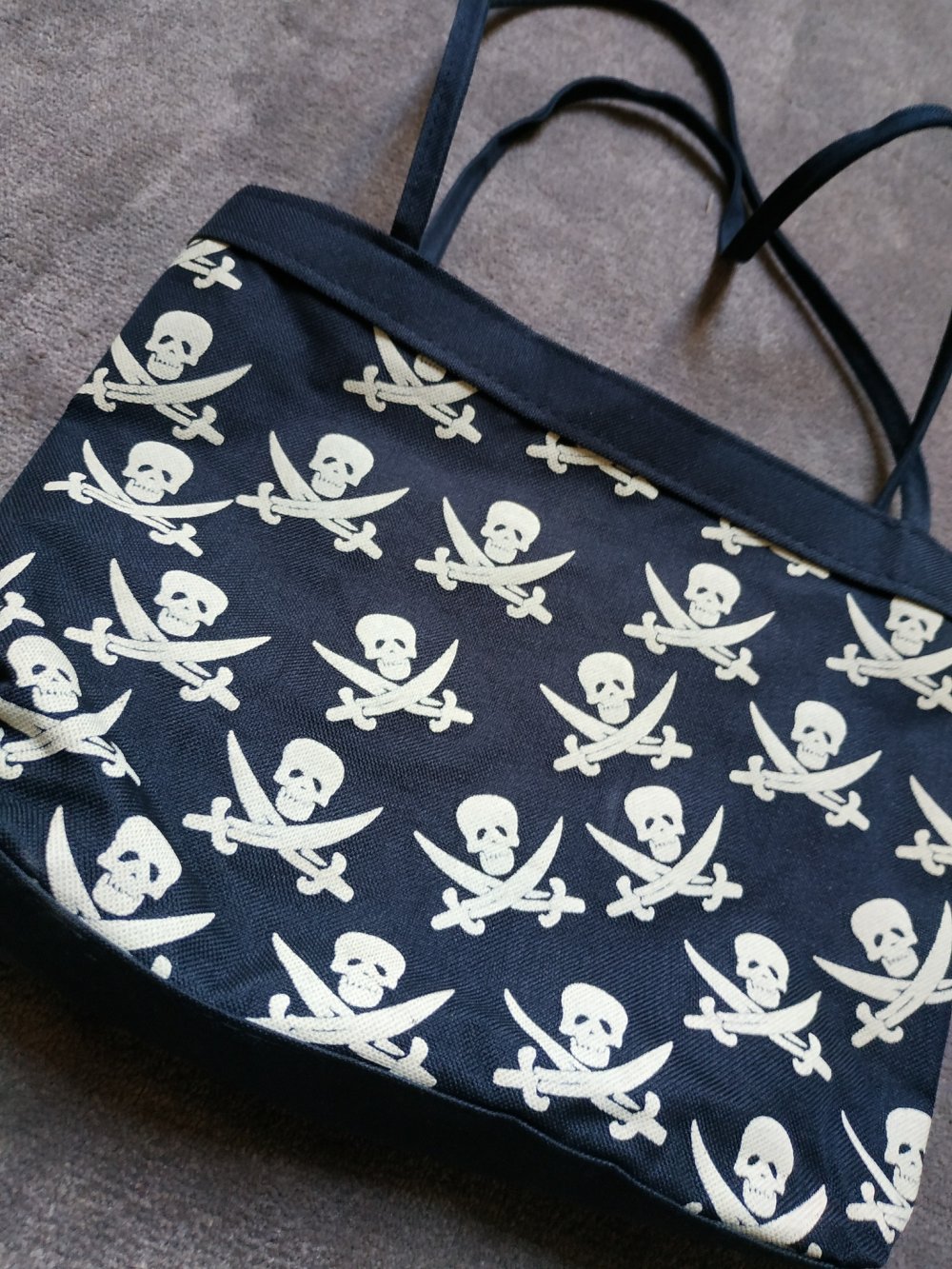 2000 Piraten Handtasche Tasche Y2K 2010 Jolly Rodger