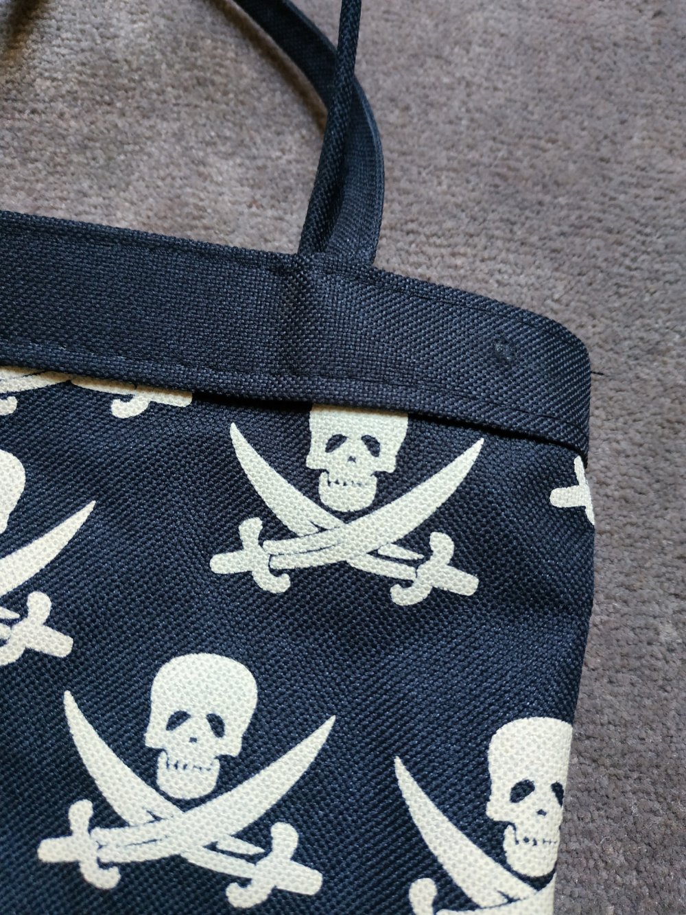 2000 Piraten Handtasche Tasche Y2K 2010 Jolly Rodger