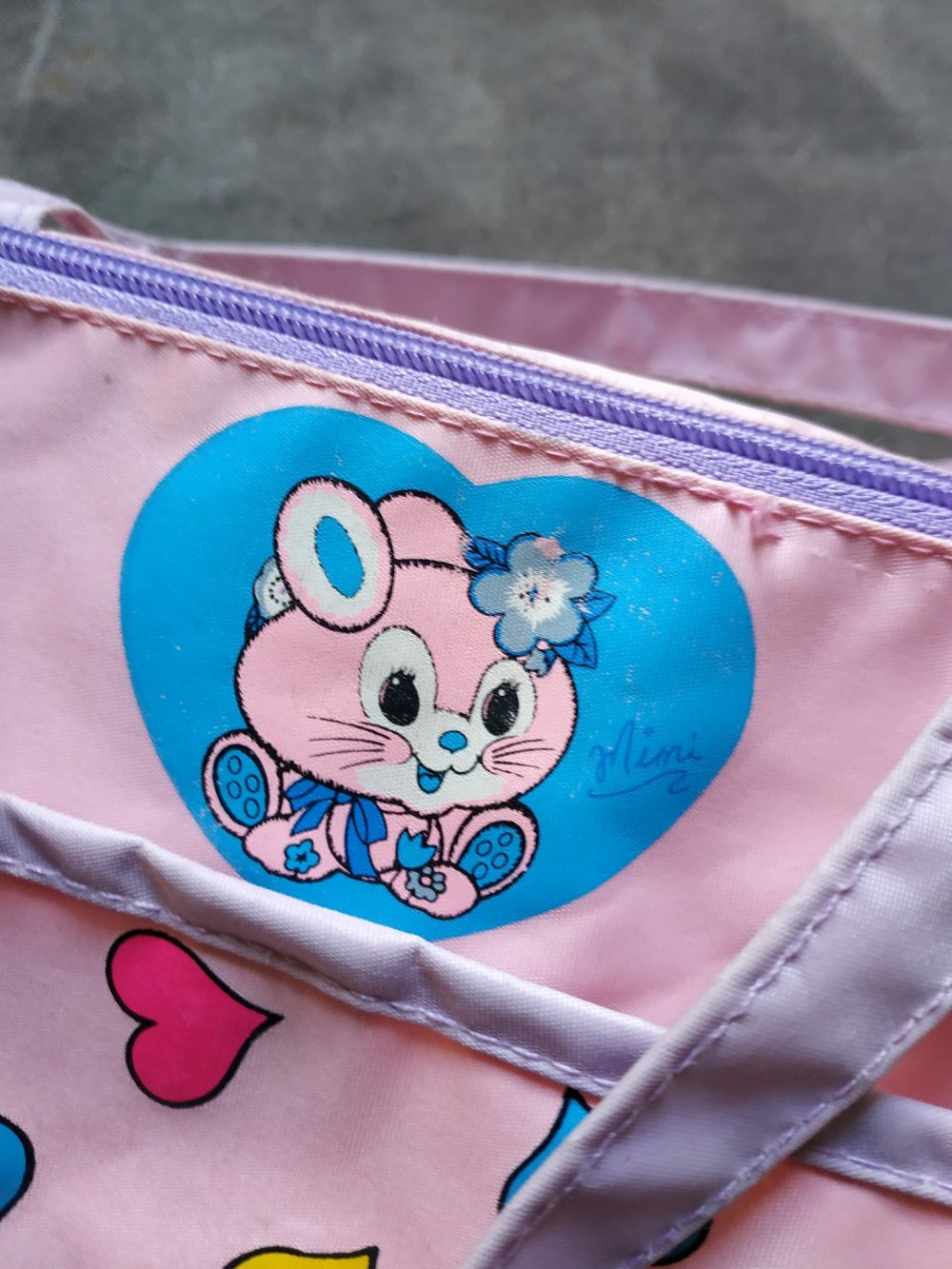 1980 1990 Kinder Tasche Kindergarten Vintage Mini Maus Cute Girly