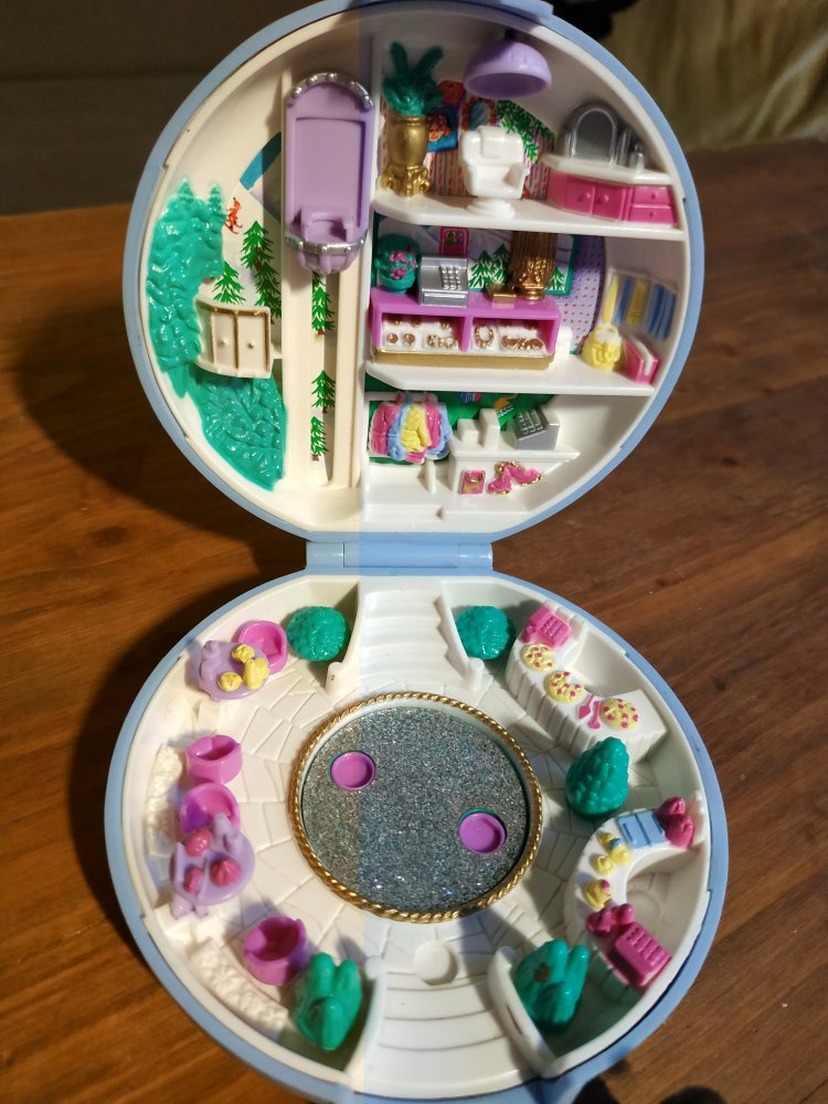 Polly Pocket Skating Party 1992 Sammlerstück