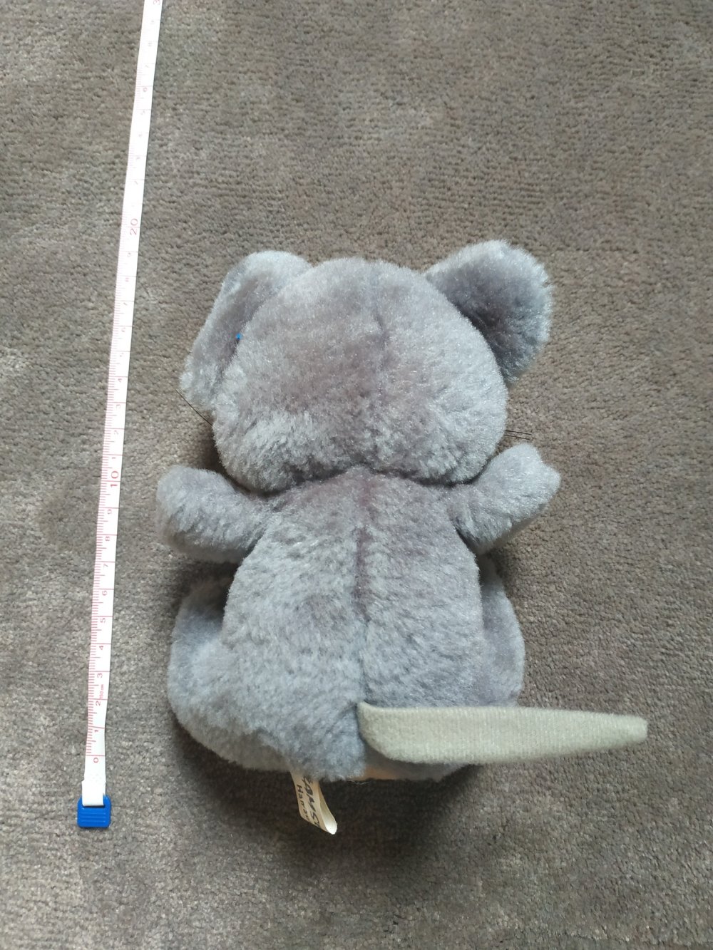 Vintage Maus Kuscheltier Plüschtier Stofftier