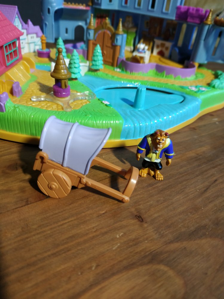 Polly Pocket Die Schöne und das Biest Sammlerstück 1997