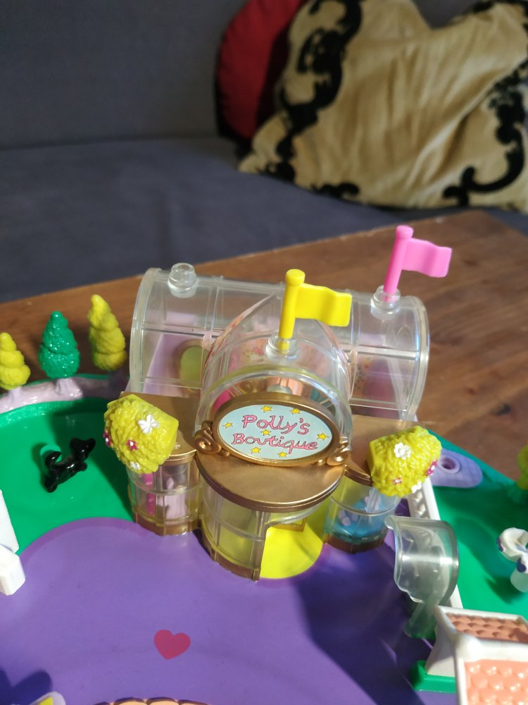 Polly Pocket Magical Movin' Pollyville 1996 Sammlerstück