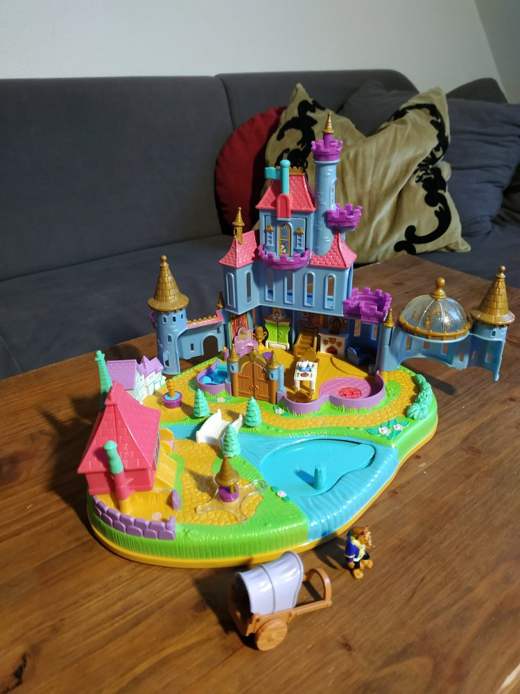 Polly Pocket Die Schöne und das Biest Sammlerstück 1997