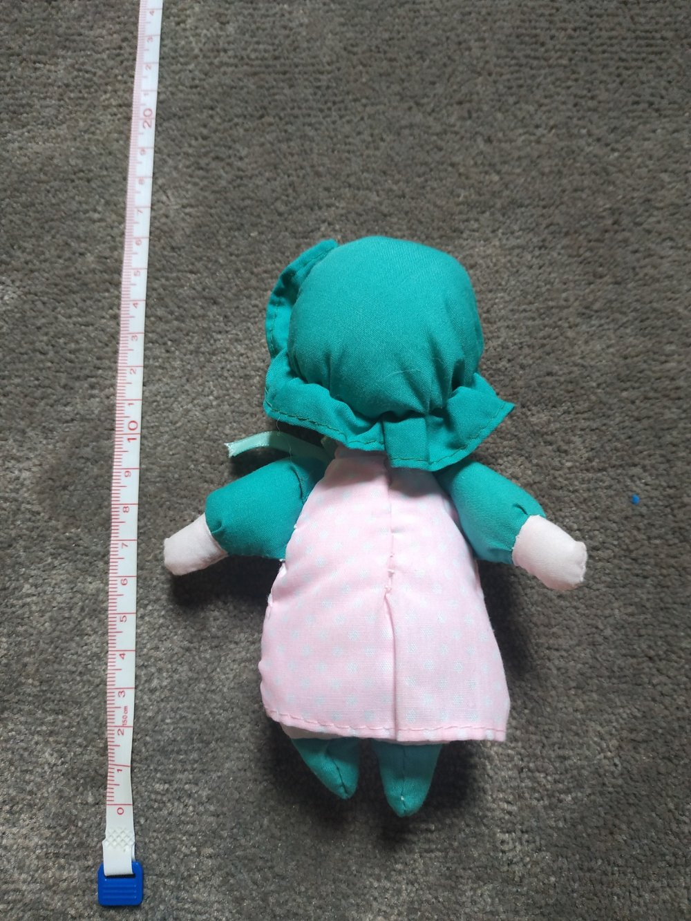 Vintage süße kleine Puppe Kuscheltier Plüschtier Stoffpuppe Stofftier
