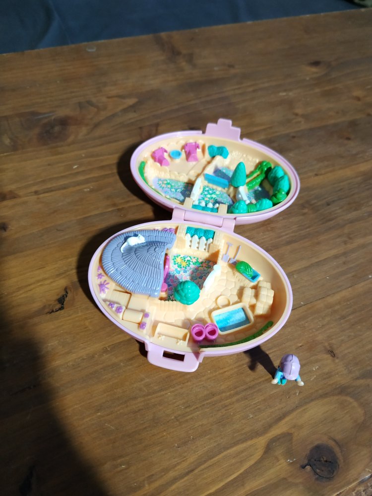 Polly Pocket Shetland Pony Stable 1995 Sammlerstück