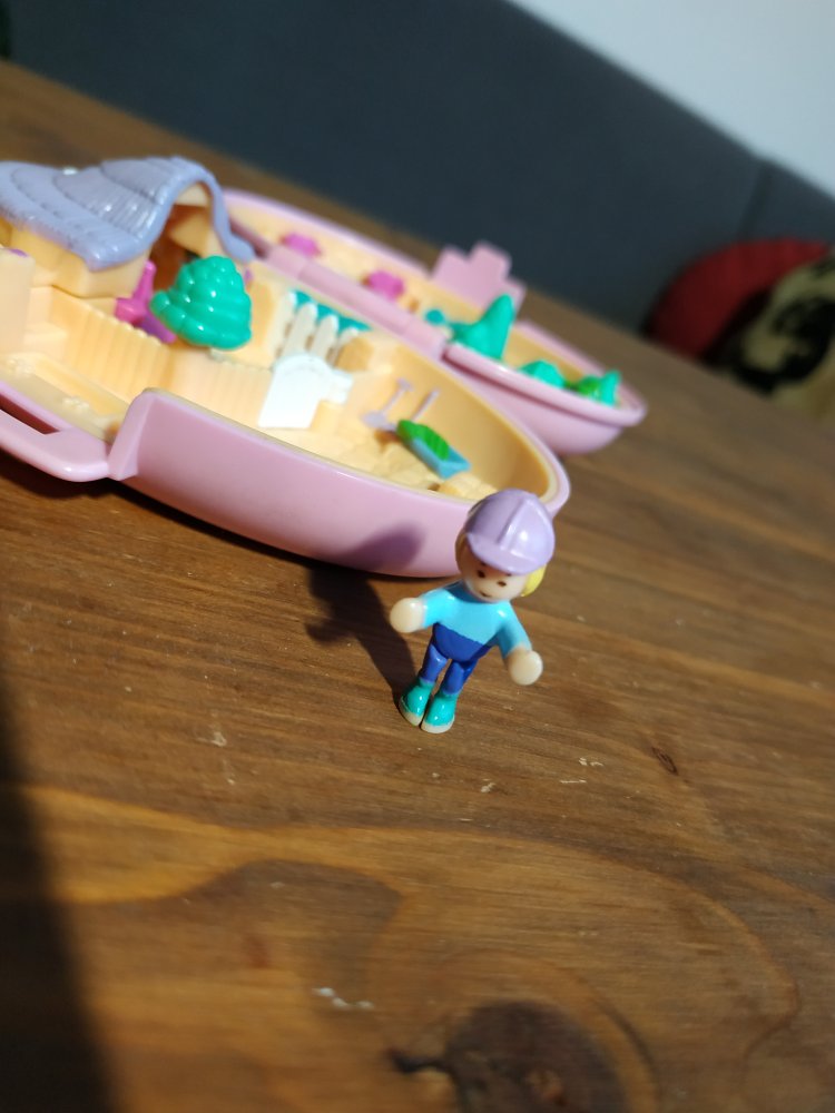 Polly Pocket Shetland Pony Stable 1995 Sammlerstück