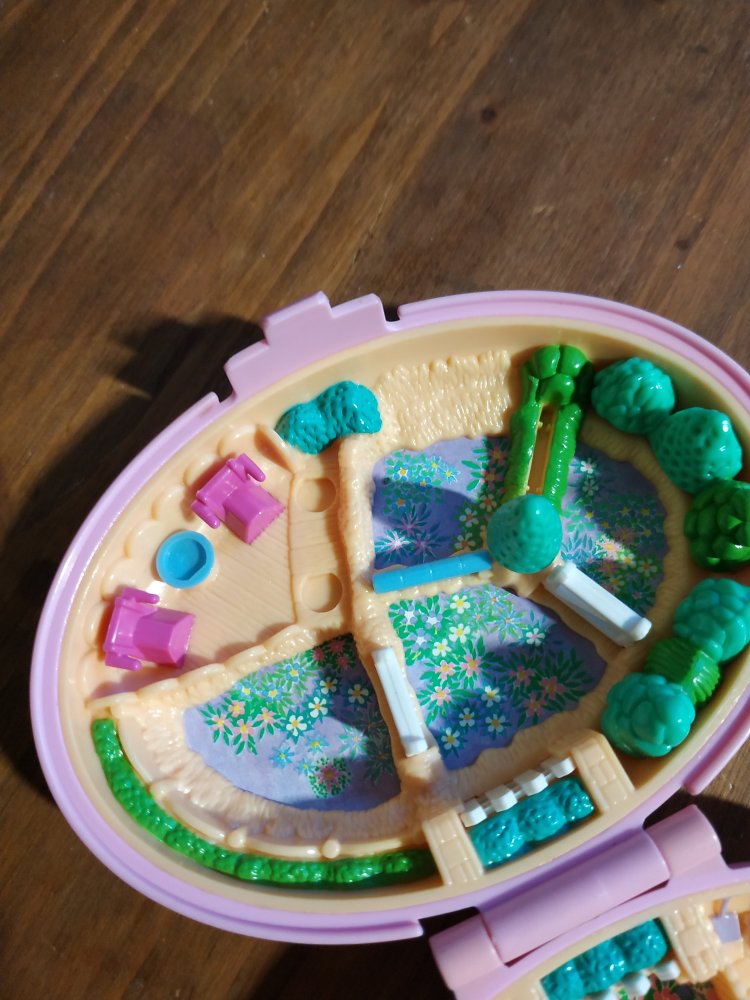 Polly Pocket Shetland Pony Stable 1995 Sammlerstück
