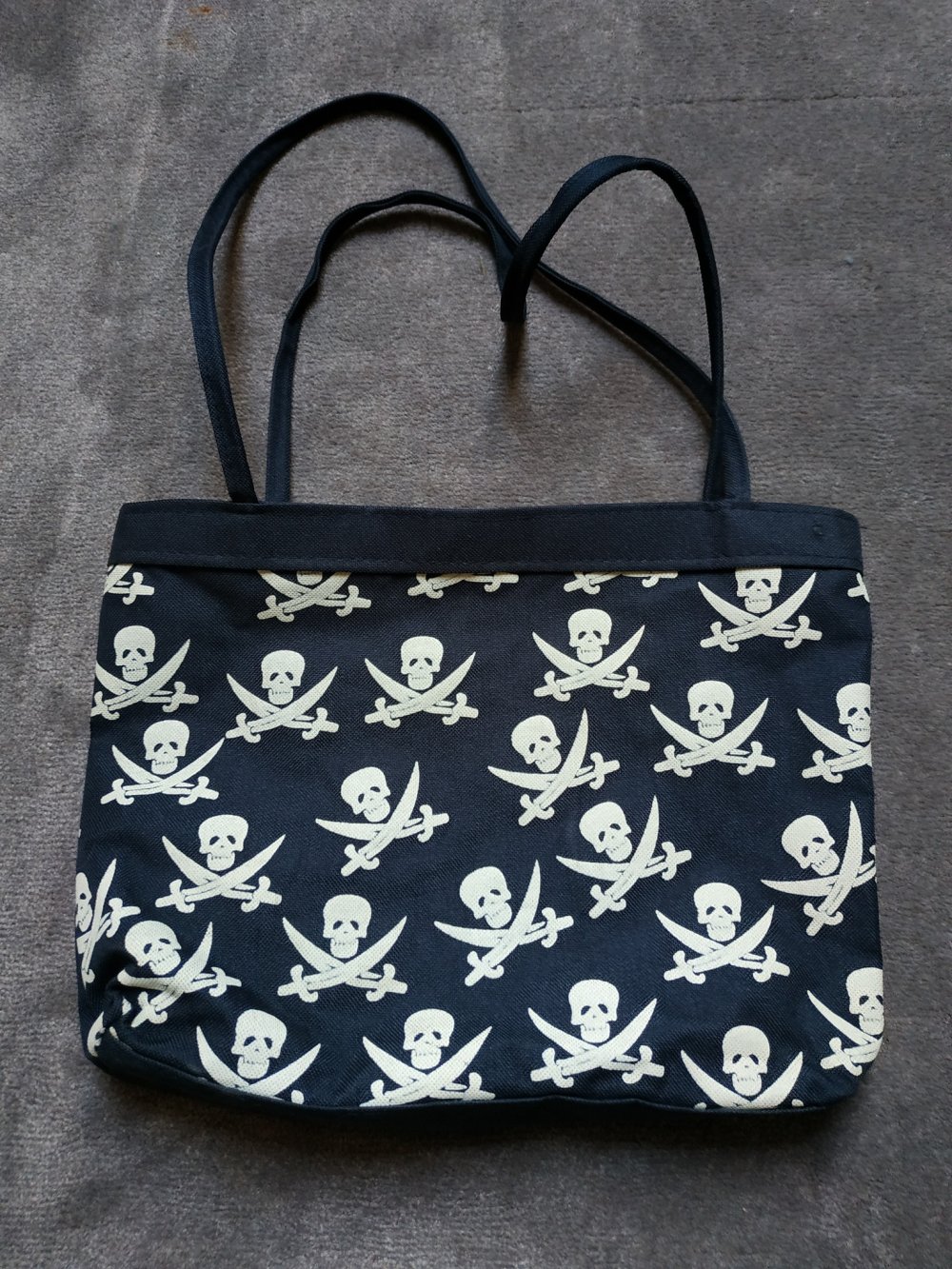 2000 Piraten Handtasche Tasche Y2K 2010 Jolly Rodger