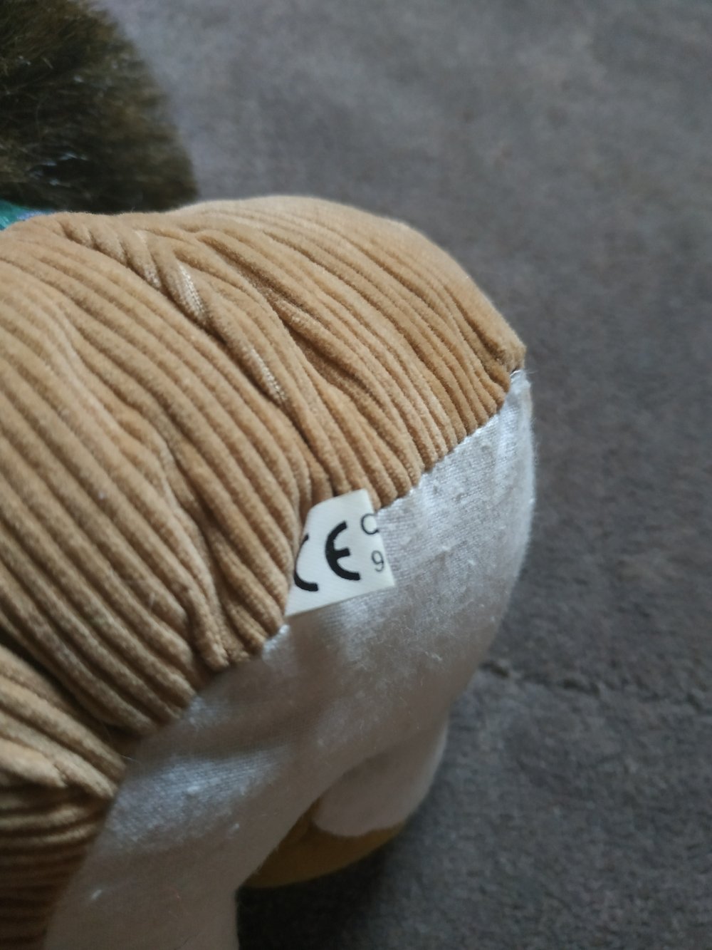 Vintage Löwe Kuscheltier Stofftier Plüschtier