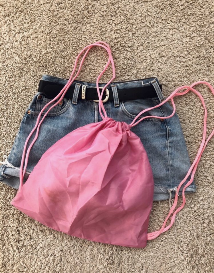 Vintage Rucksack / Beutel 