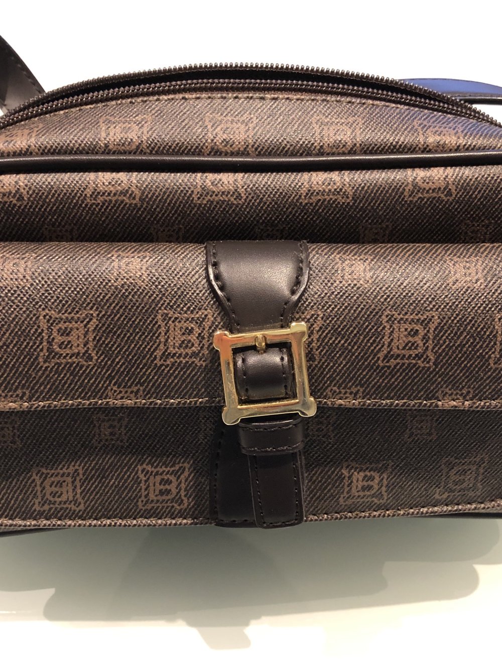 braune Handtasche von Laura Biagiotti