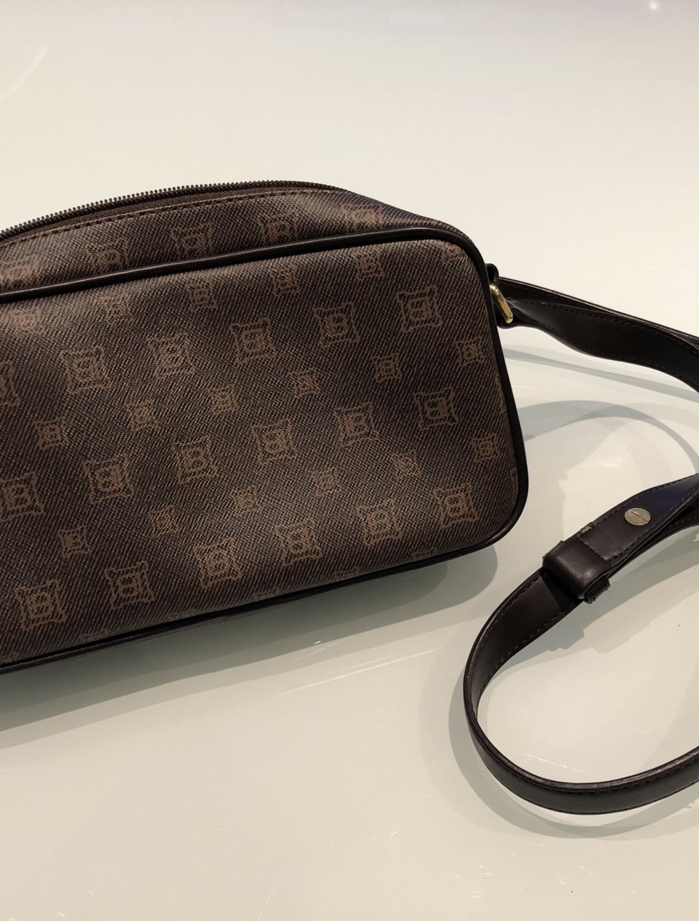 braune Handtasche von Laura Biagiotti