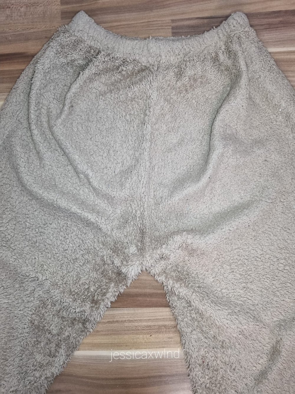 Teddy Pyjama Set Mokkabraun Loungewear Set
