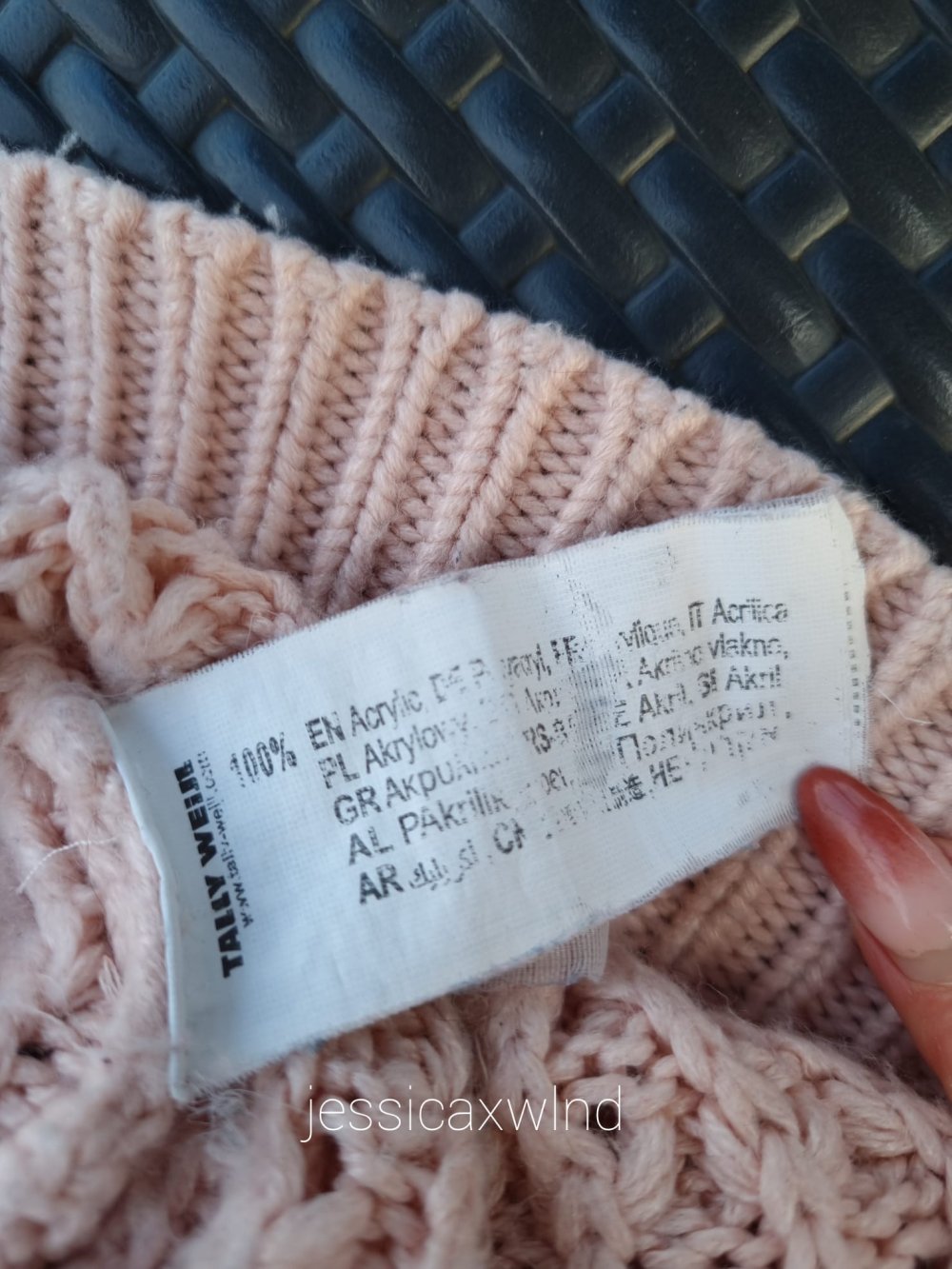 Tally Weijl Pullover Strick Rosa