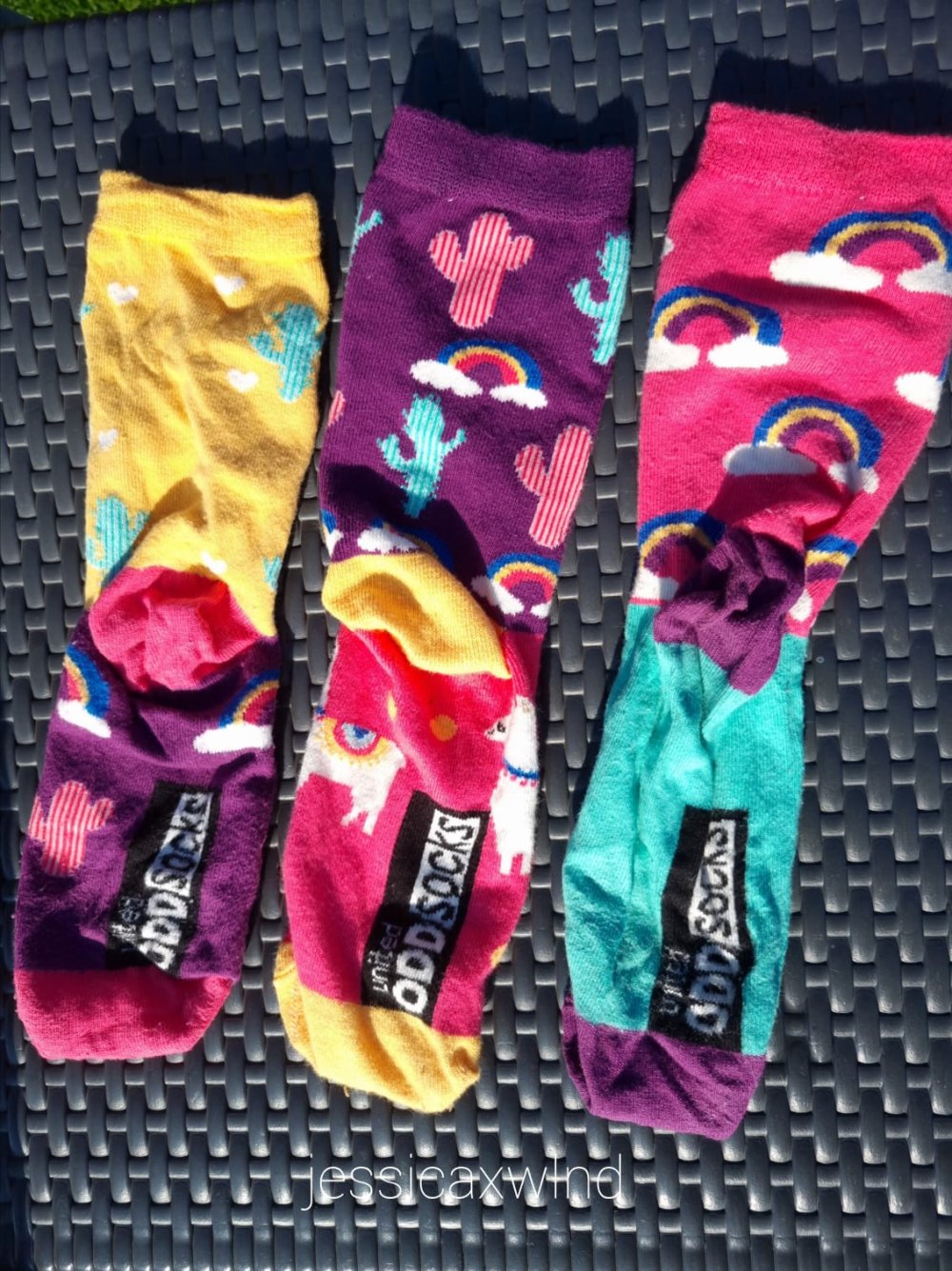 United Oddsocks Einhorn Regenbogen Socken
