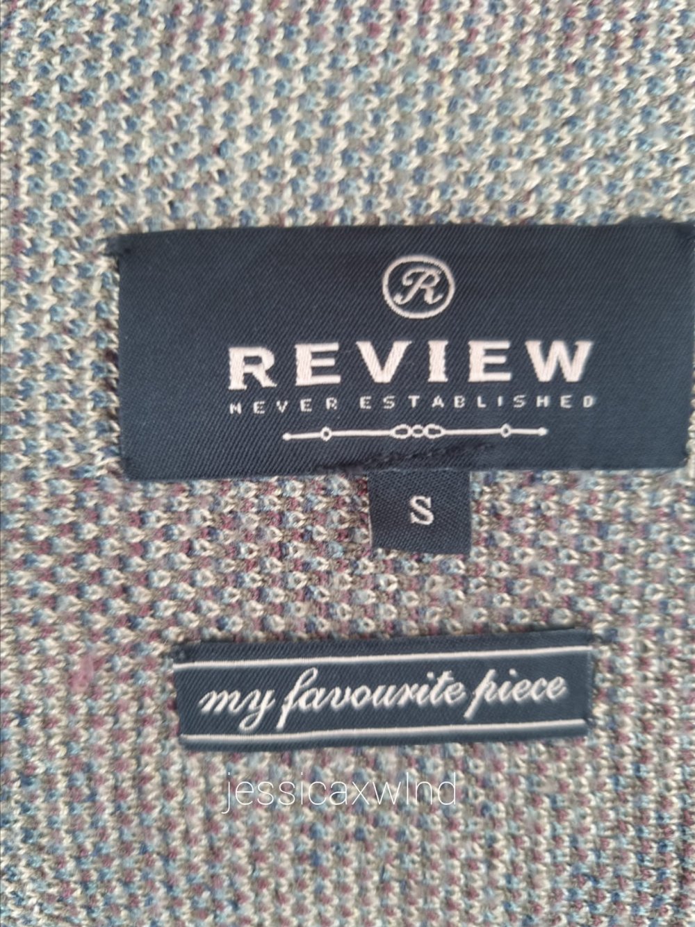 Review Wasserfall Vokuhila Cardigan Y2K Vintage