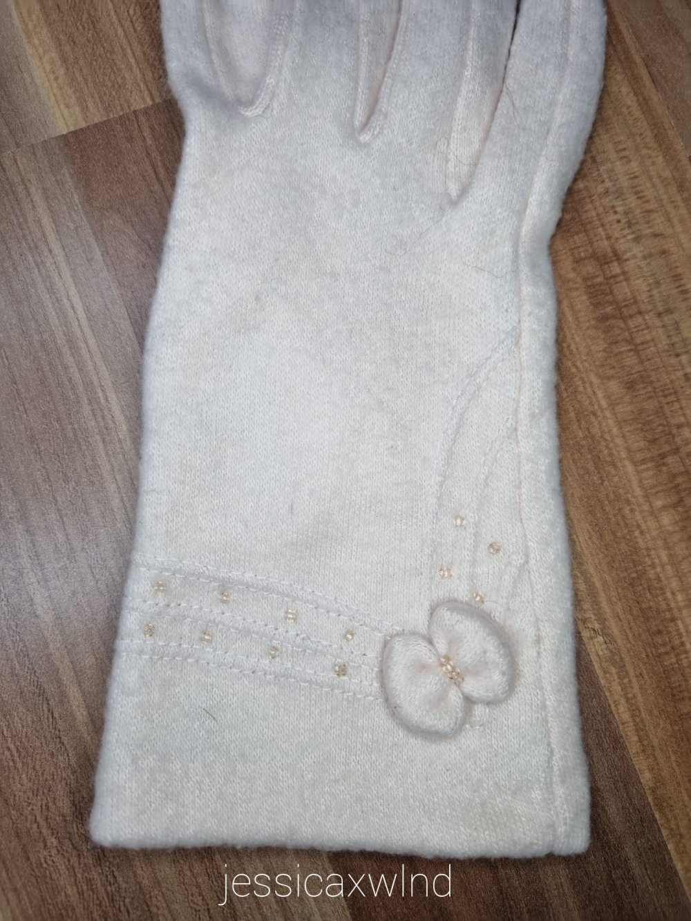 Handschuhe Lang Schleife