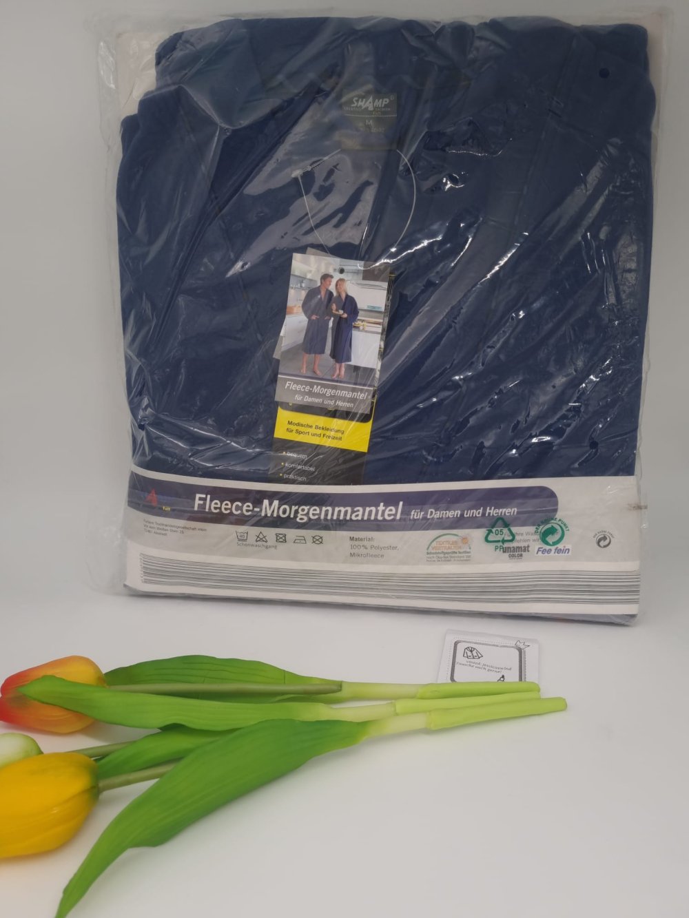 Fleece Morgenmantel Damen und Herren