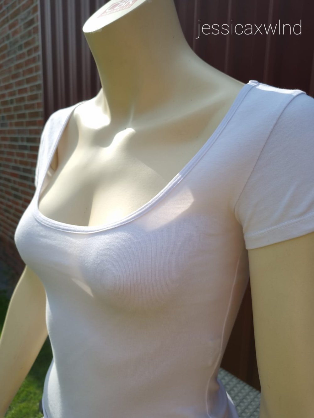 T-Shirt Body Weiß Basic Schlicht Alltag Zalando
