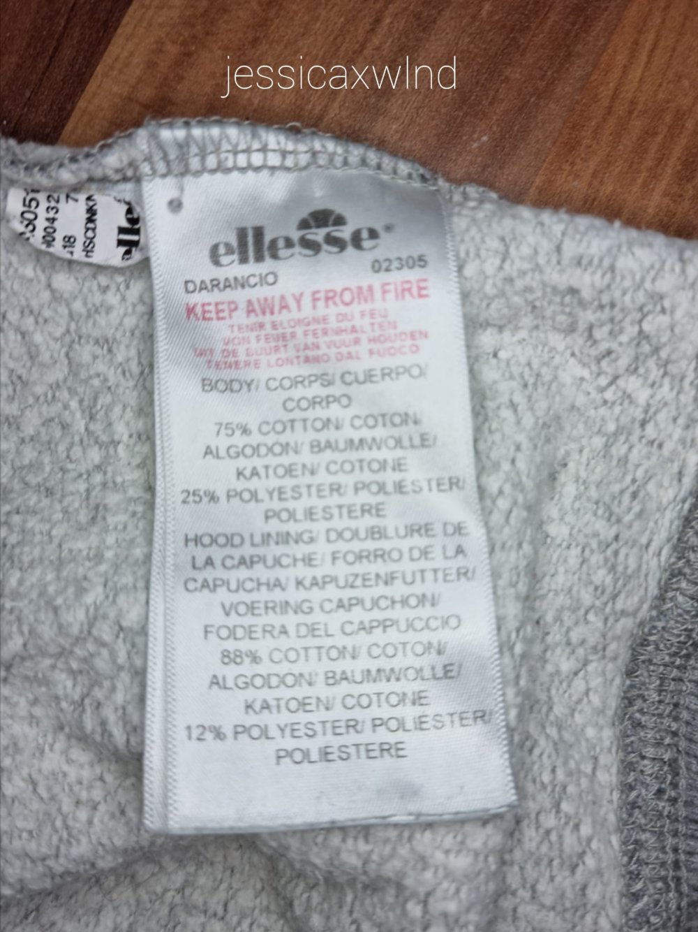Ellesse Kapuzenpullover Hoodie Sweater