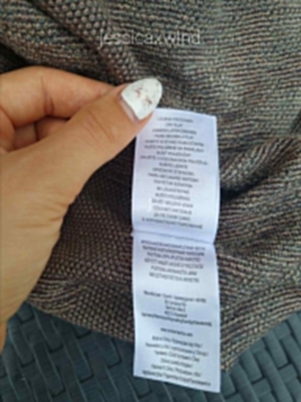 Review Wasserfall Vokuhila Cardigan Y2K Vintage