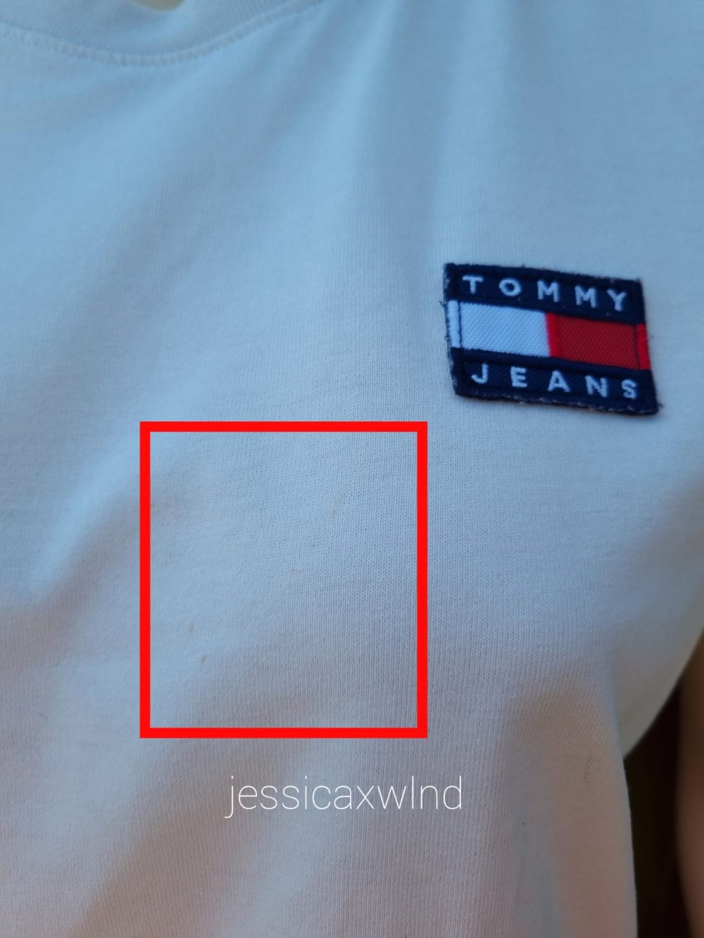 Tommy Hilfiger Cropped T-Shirt Markenshirt Markenmode