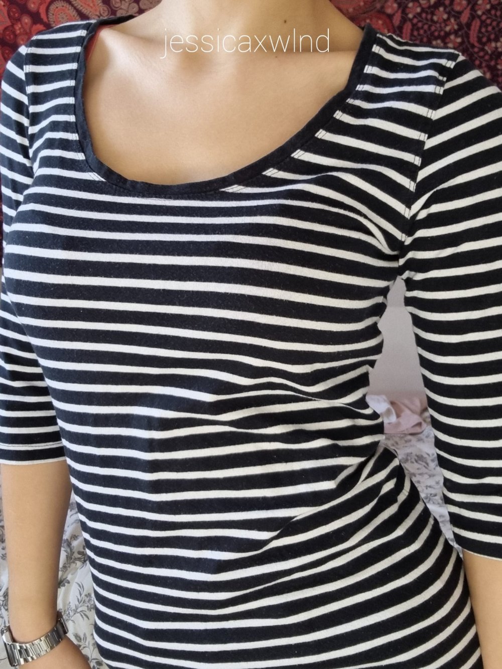 Gestreiftes T-Shirt