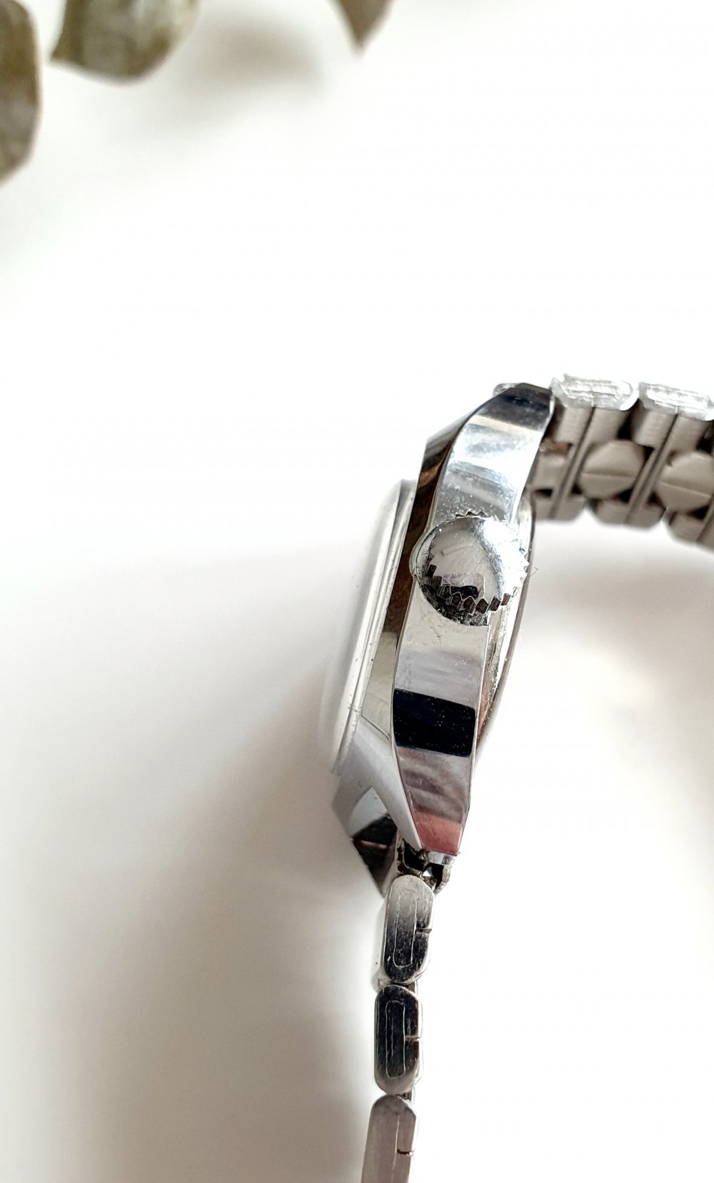 Vintage Armbanduhr Meister Anker Edelstahl Handaufzug nachhaltig