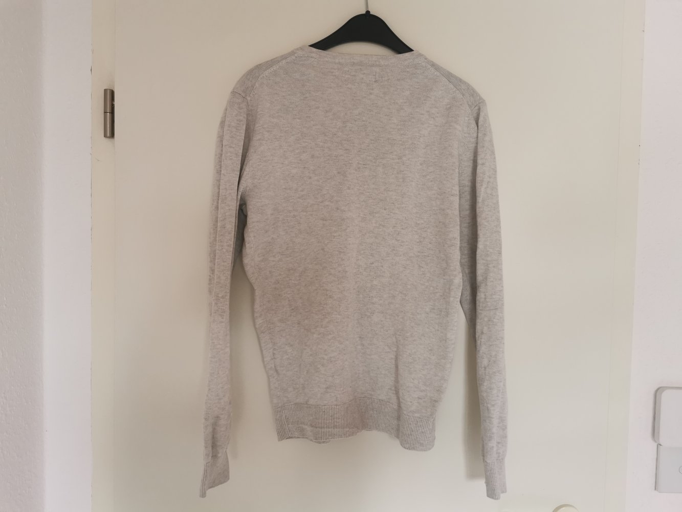 Herrenpullover weiß