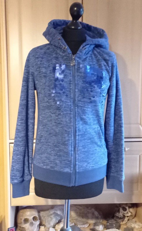 Imperial Riding Jacke Hoodie Gr. M blau