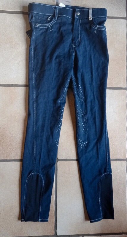  Reithose Covalliero Gr. 170 blau