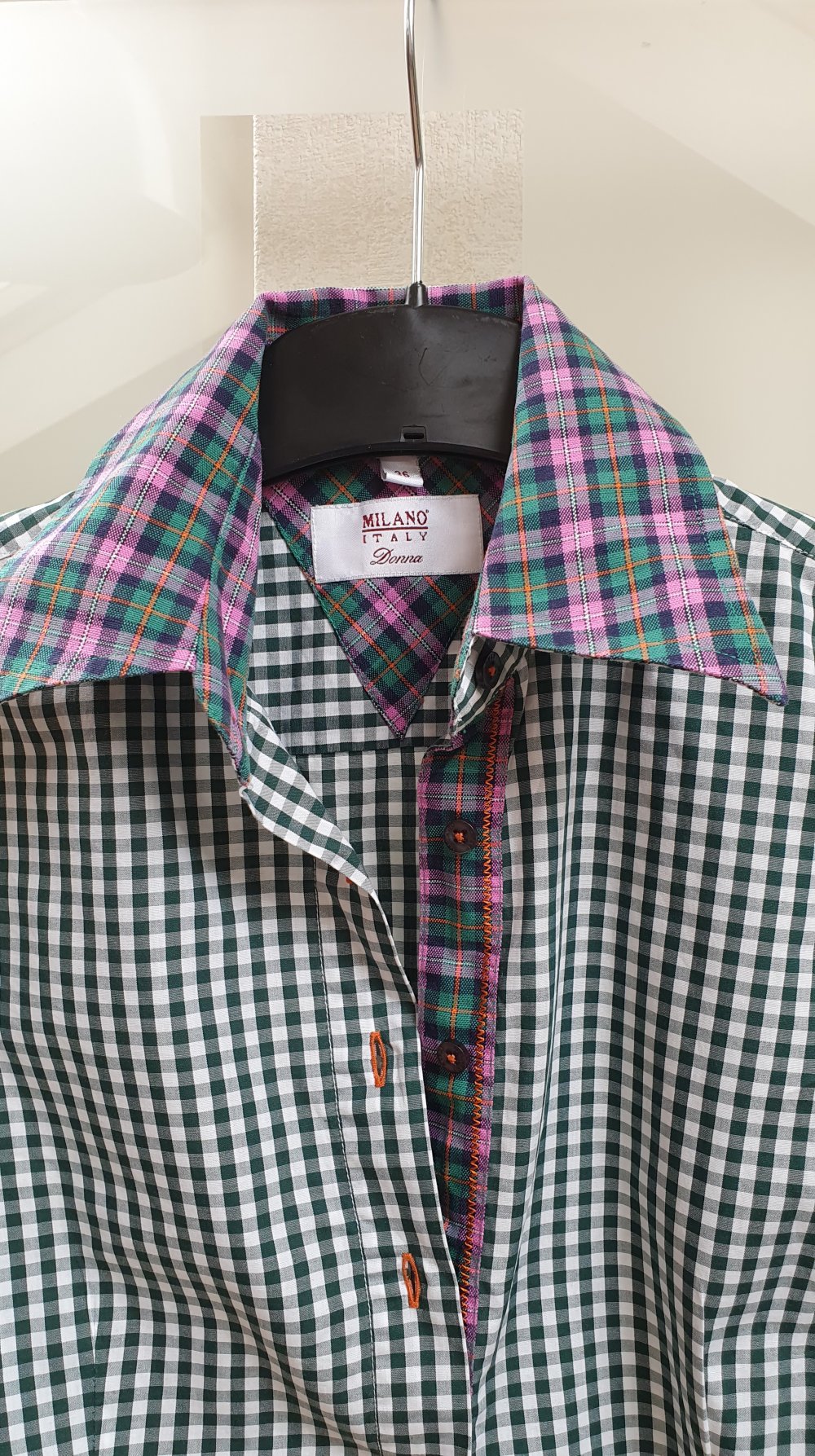 Milano karierte Bluse Gr. S