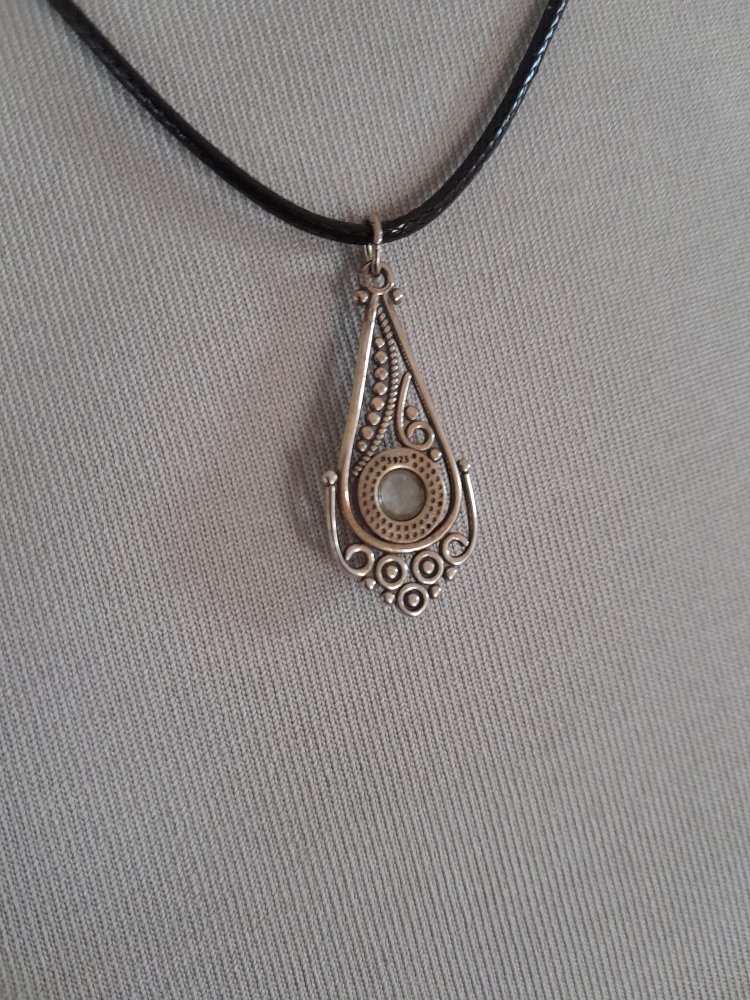 Wunderschöne Mondstein Vintagekette